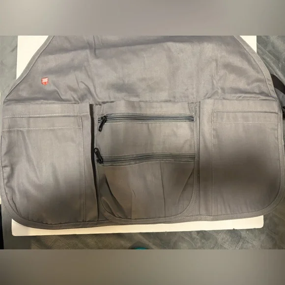 Gray Smart Apron Bib - Picture 4 of 6